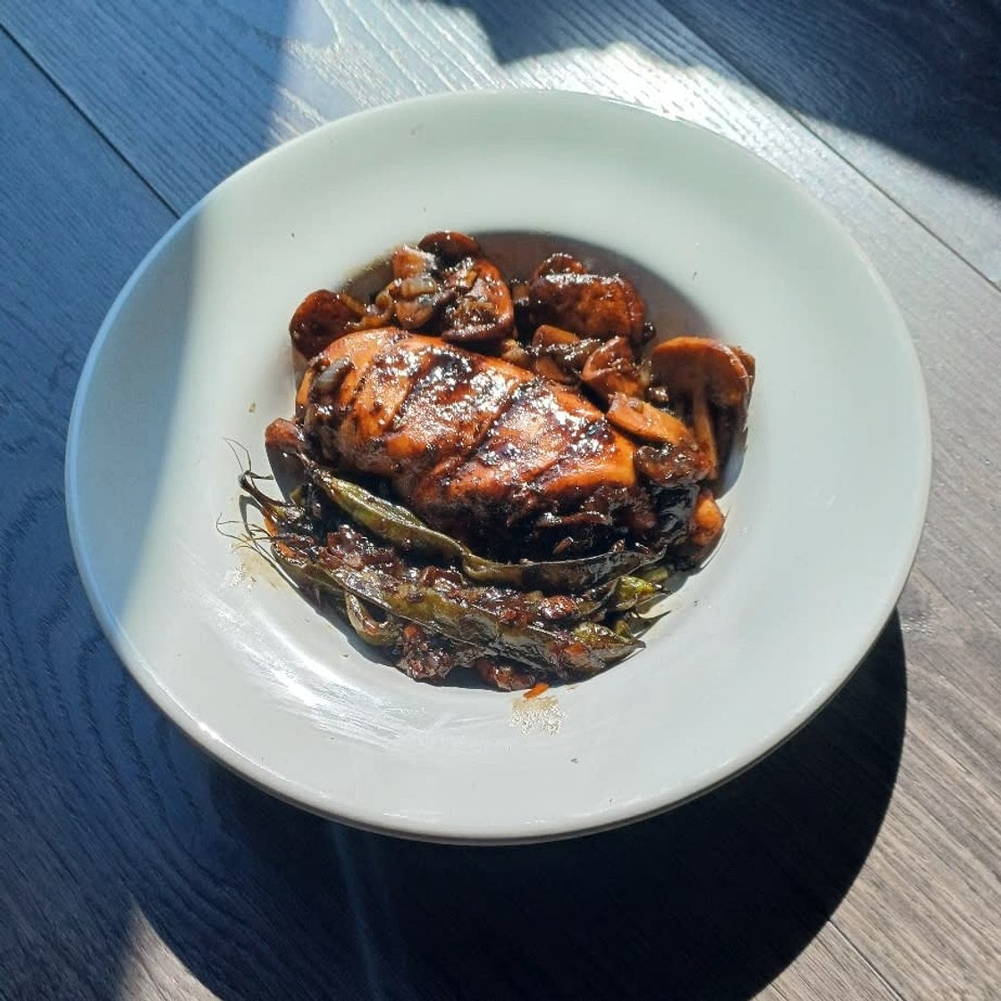 Keto Green Bean and Chicken Stir Fry