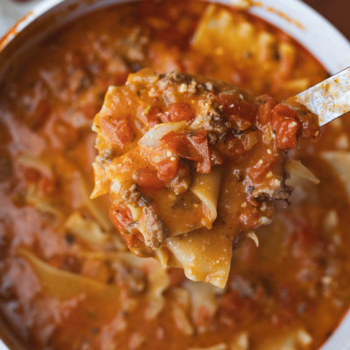 Lasagna Soup