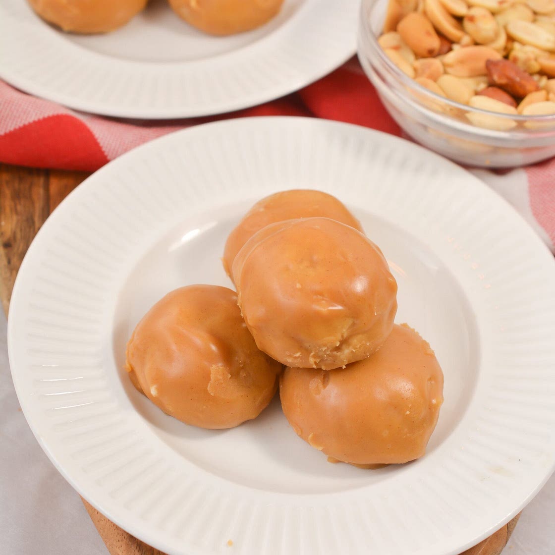 Chocolate Peanut Butter Protein Donut Holes