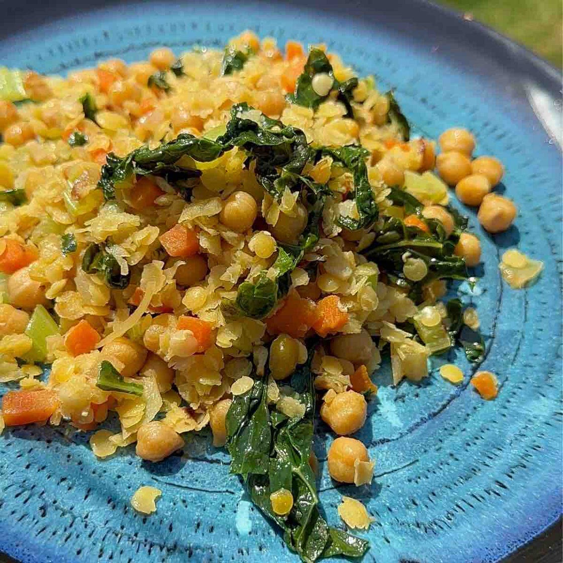 Epic vegan warm salad recipe