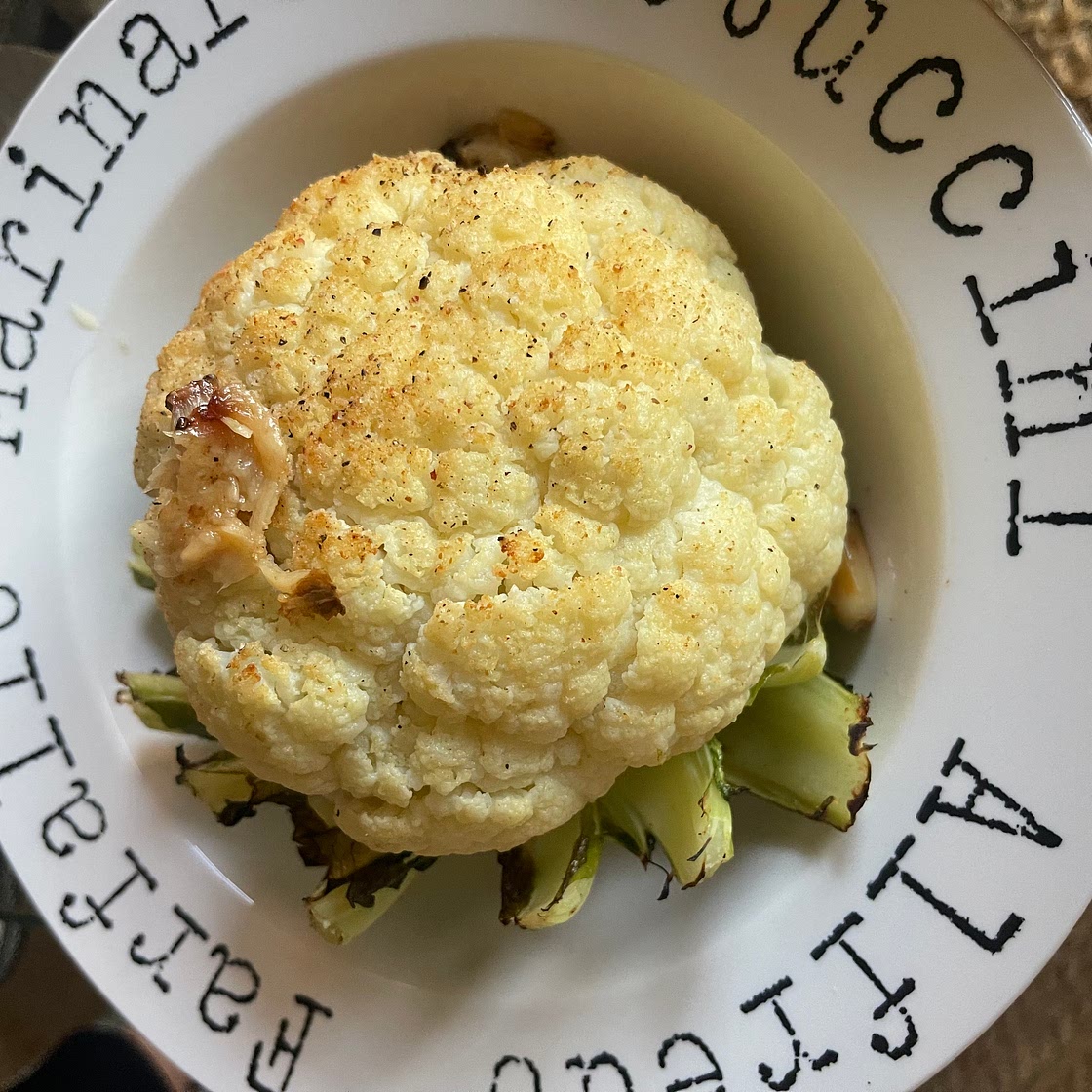 Perfectly Tender Roasted Cauliflower