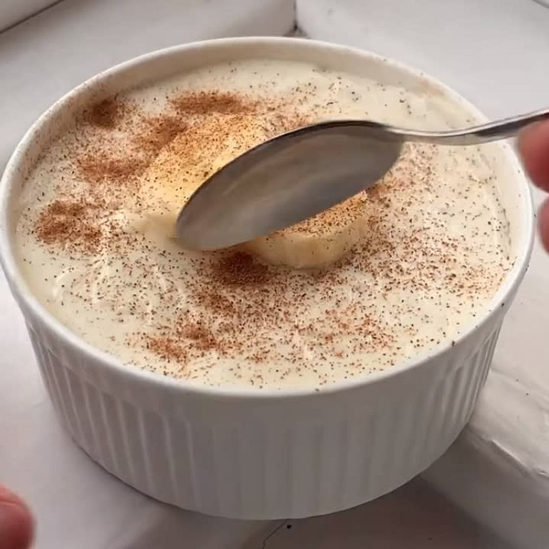 Banana&cinammon overnight oats