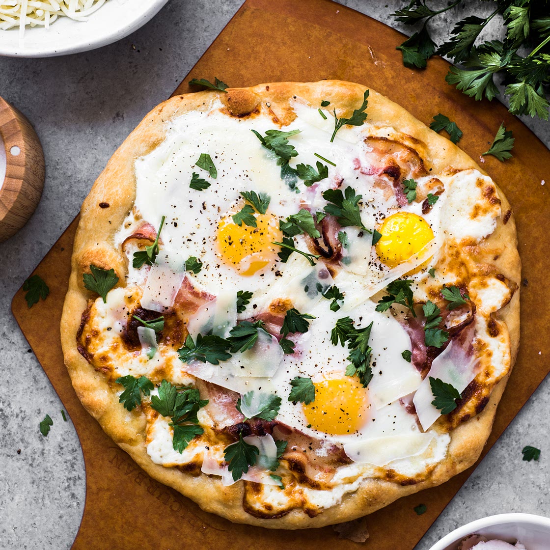 Pizza Carbonara