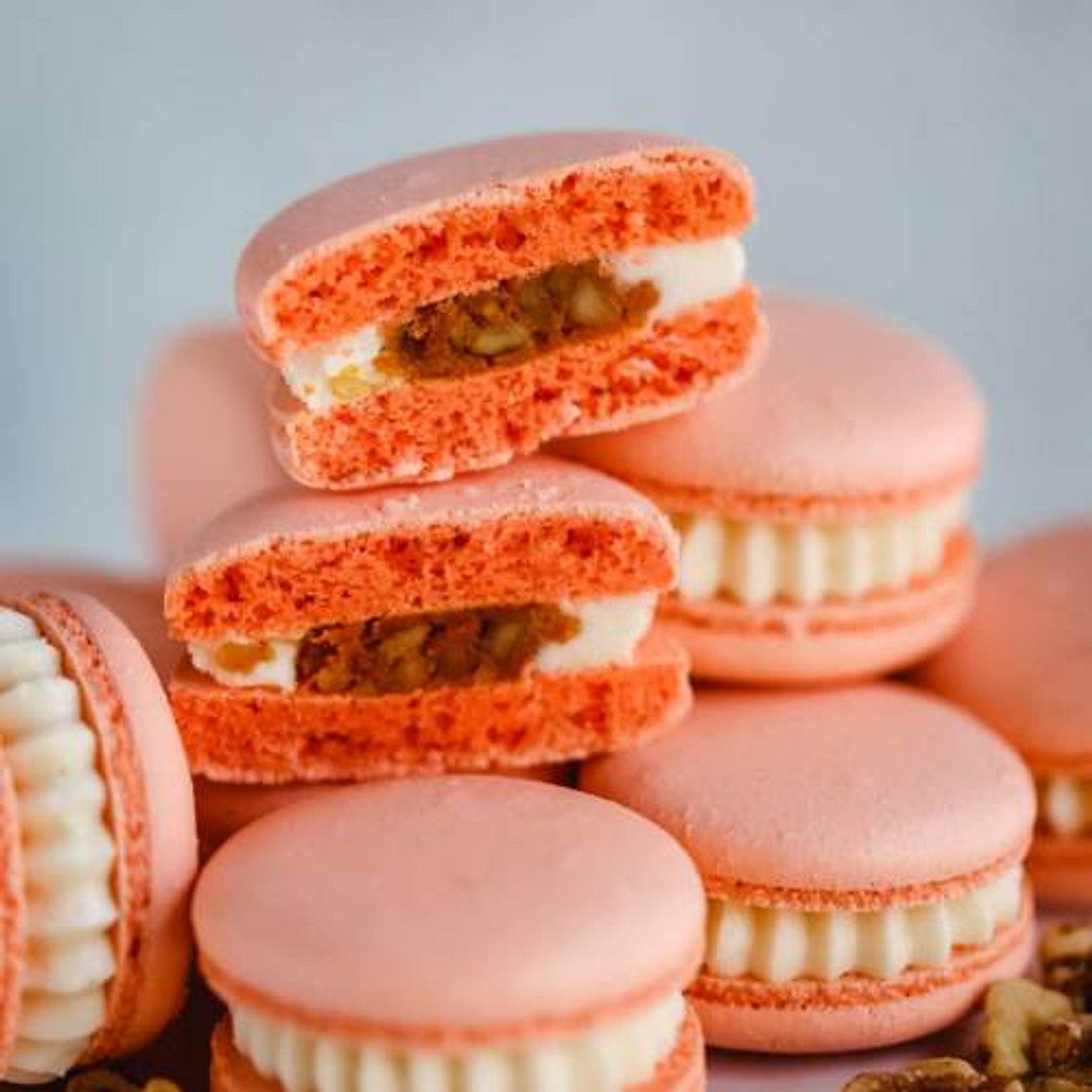 Carrot Cake Macarons