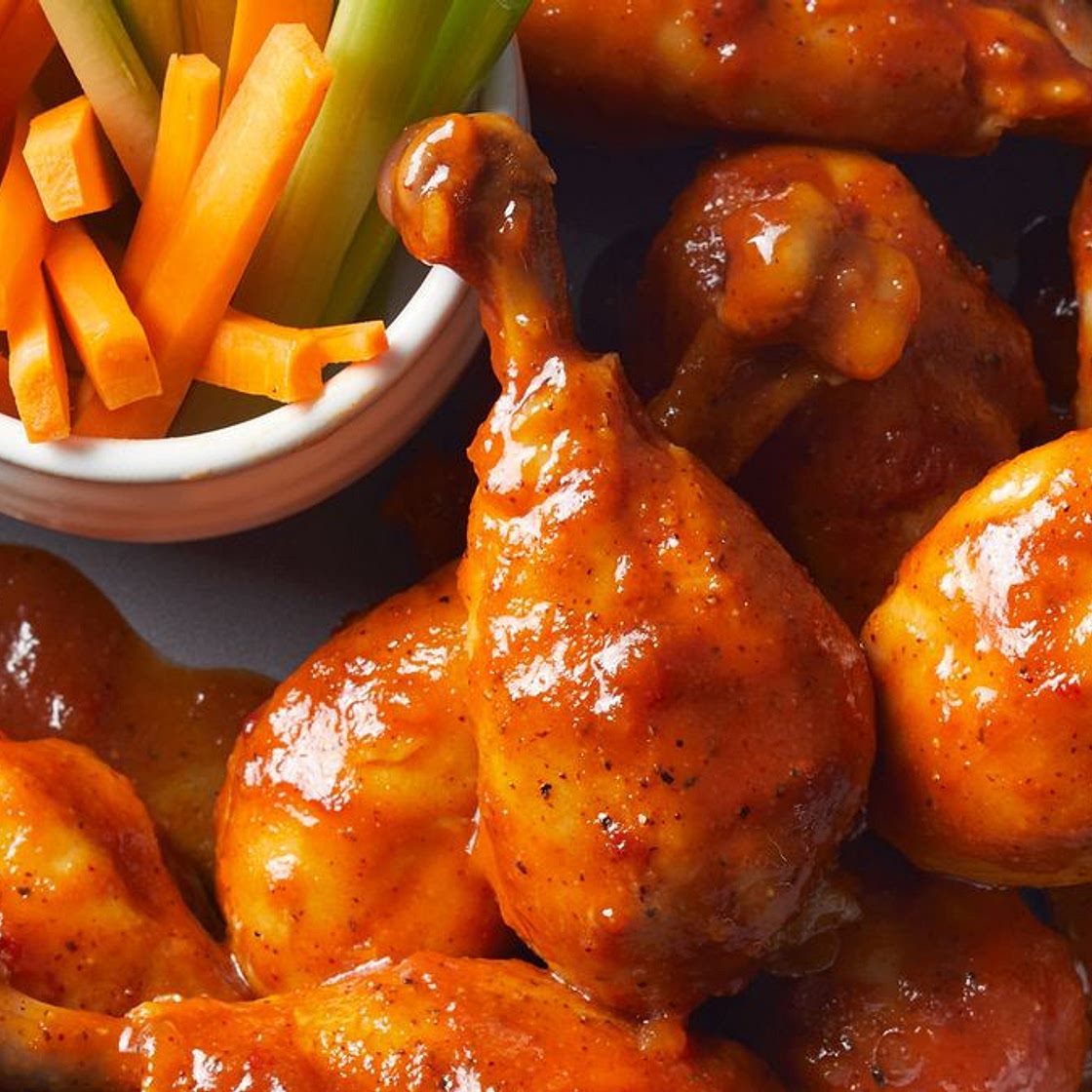 Slow-Cooker Bourbon BBQ Chicken Drumsticks