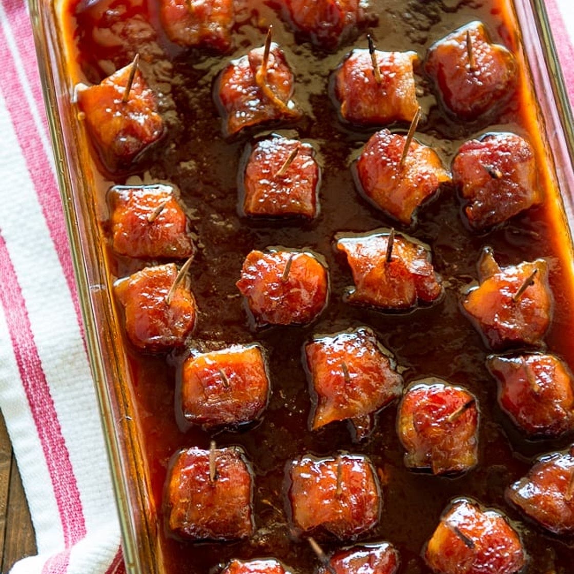 Bacon Wrapped Water Chestnuts