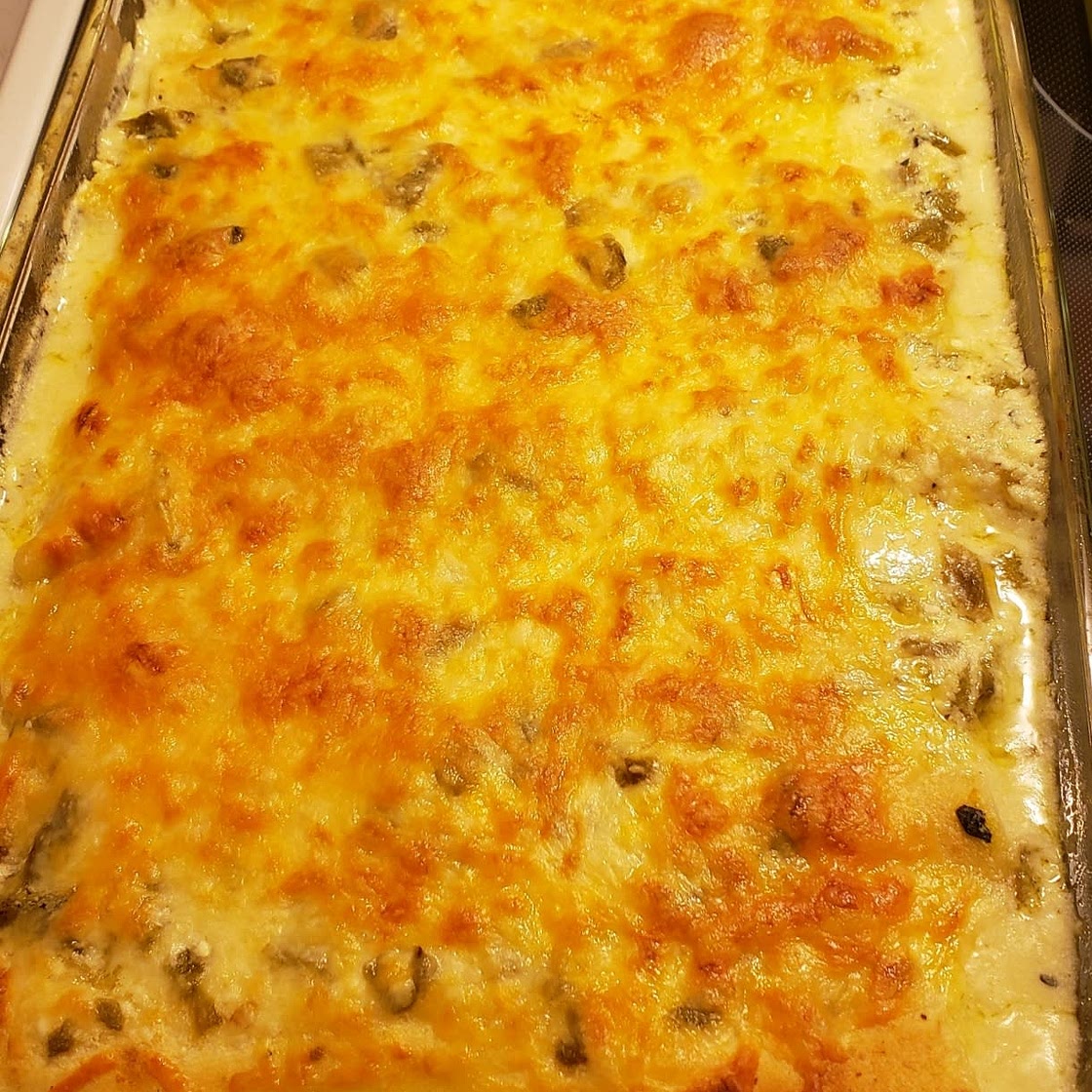 White Chicken Enchiladas (+Video)