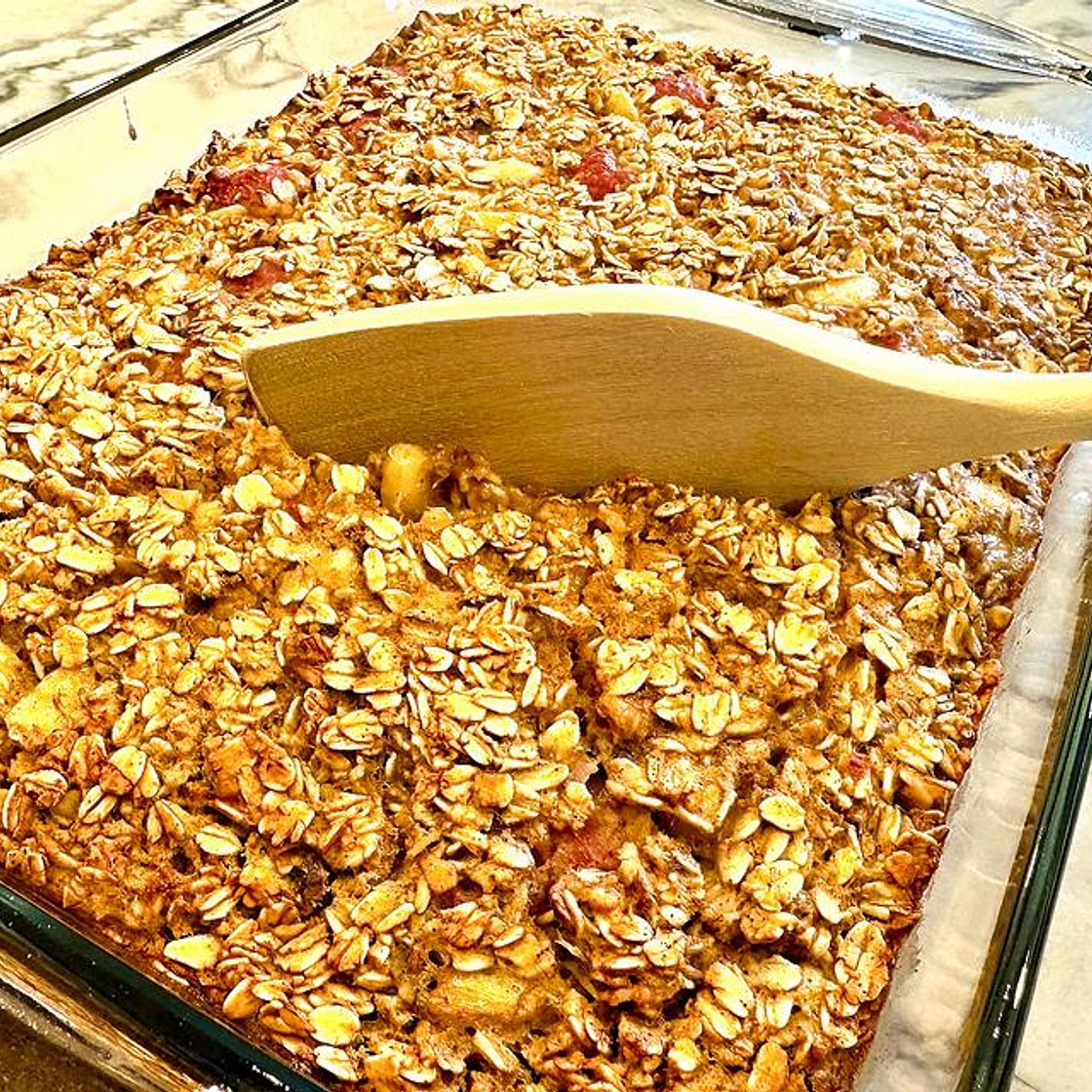 Raspberry Baked Oatmeal
