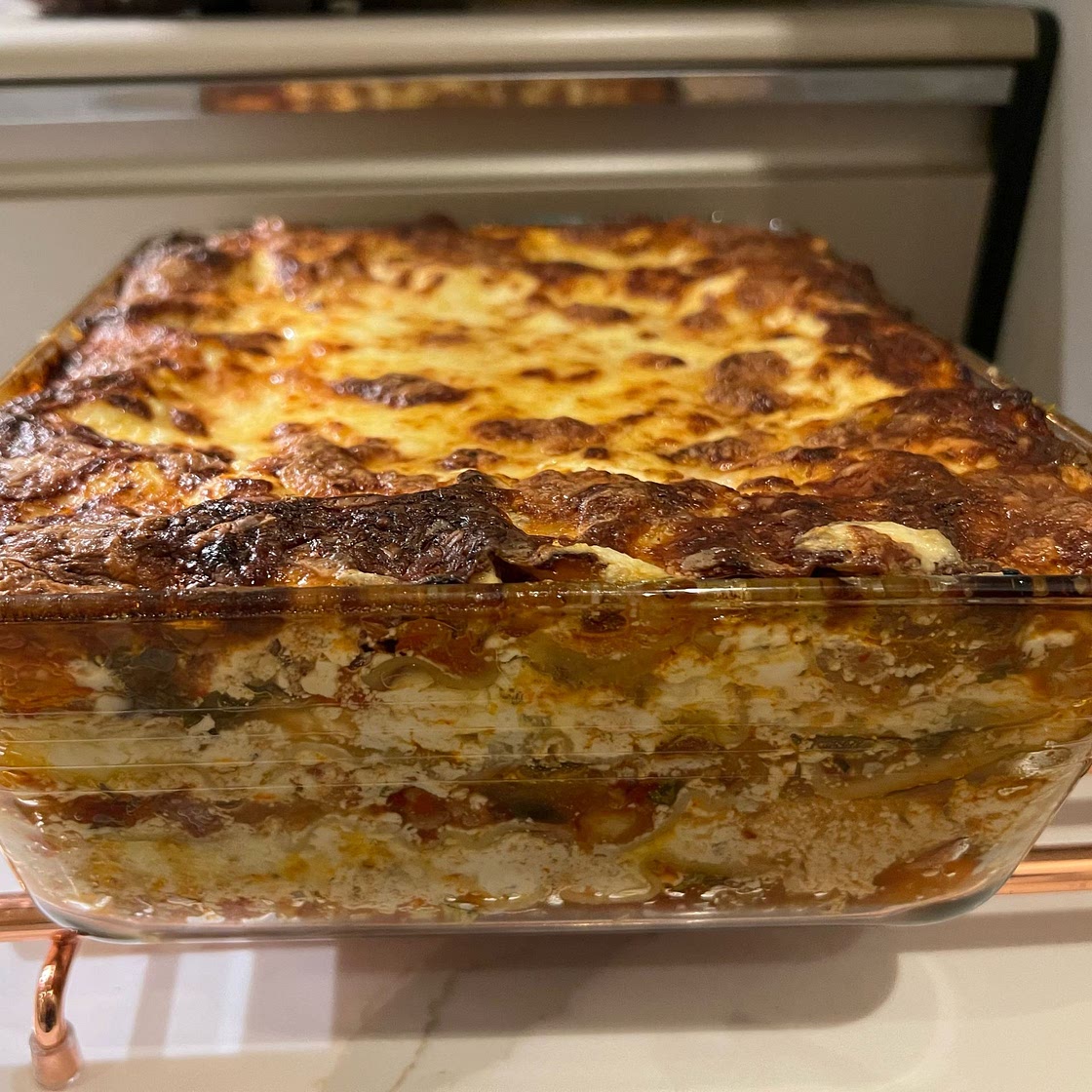 Nduja lasagne