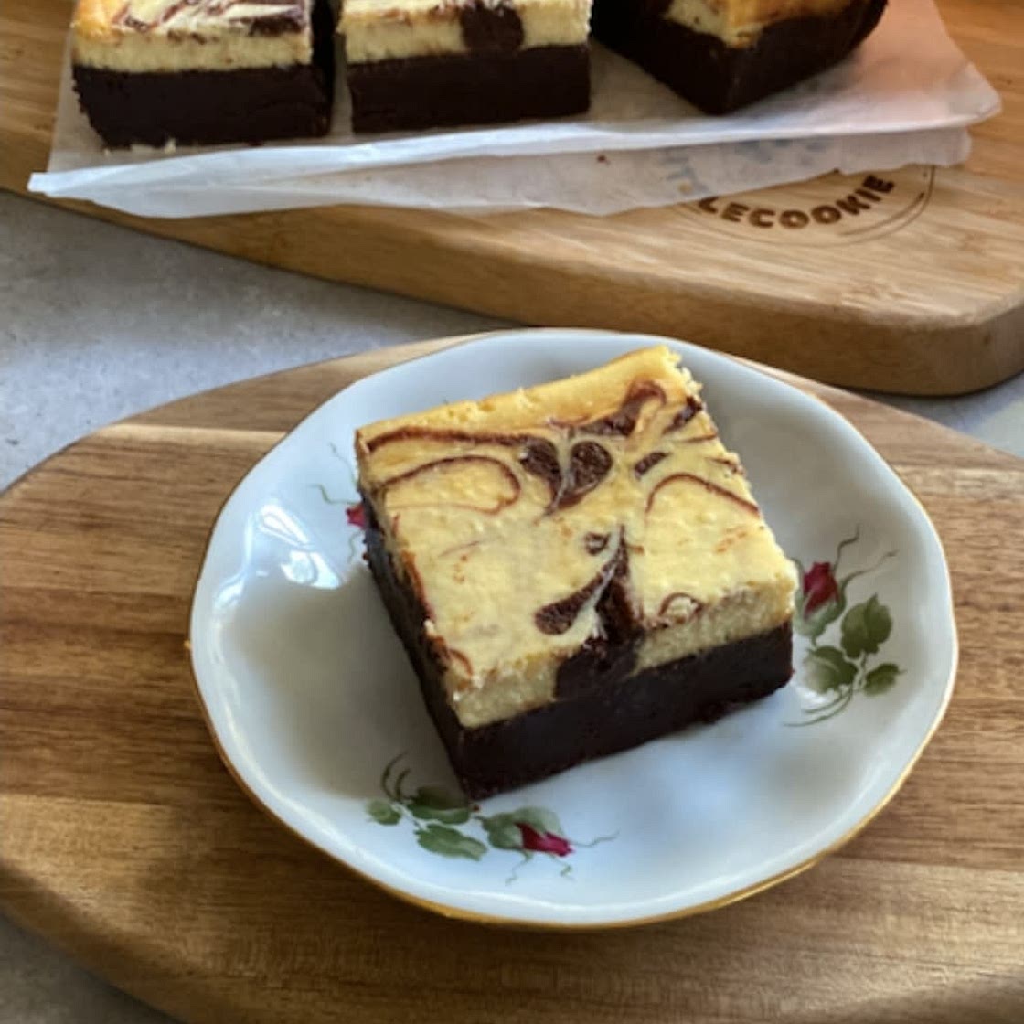 Cheescake brownie