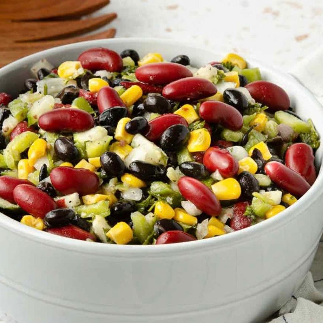 Cucumber Corn Black Bean Salad 