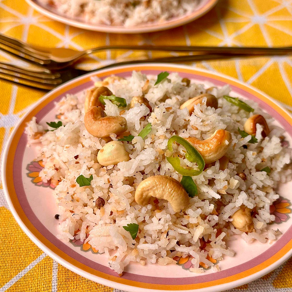 Cashew Coconut Rice 