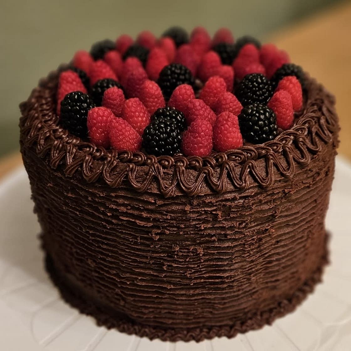 Chocolate Raspberry Cake