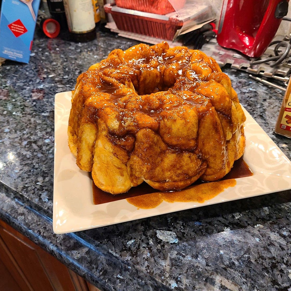 Pull apart coffee cake 