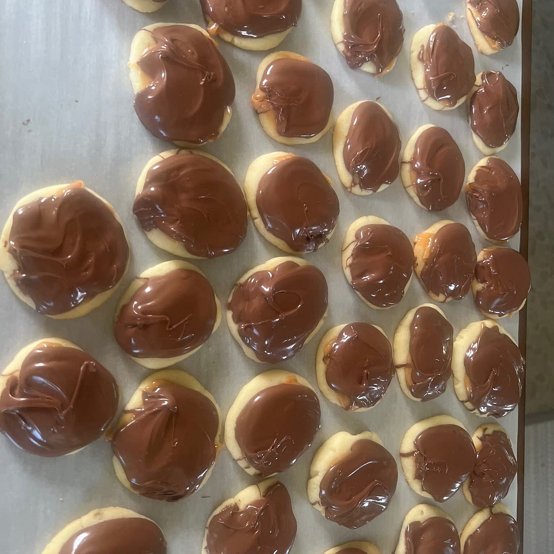 Twix Cookies
