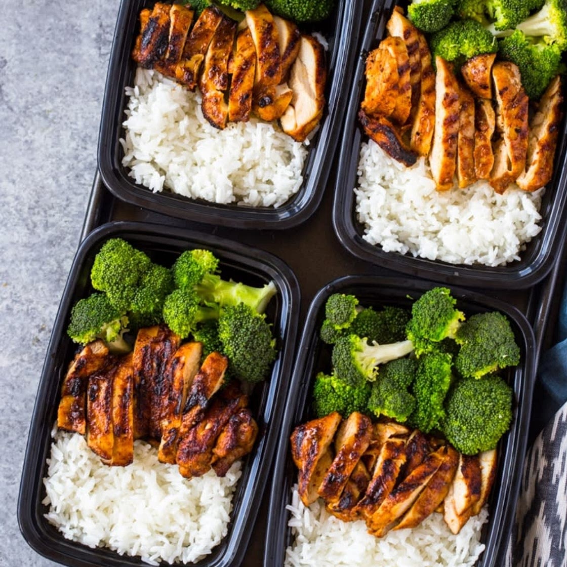 Chicken, Rice, Brocclli Meal Prep