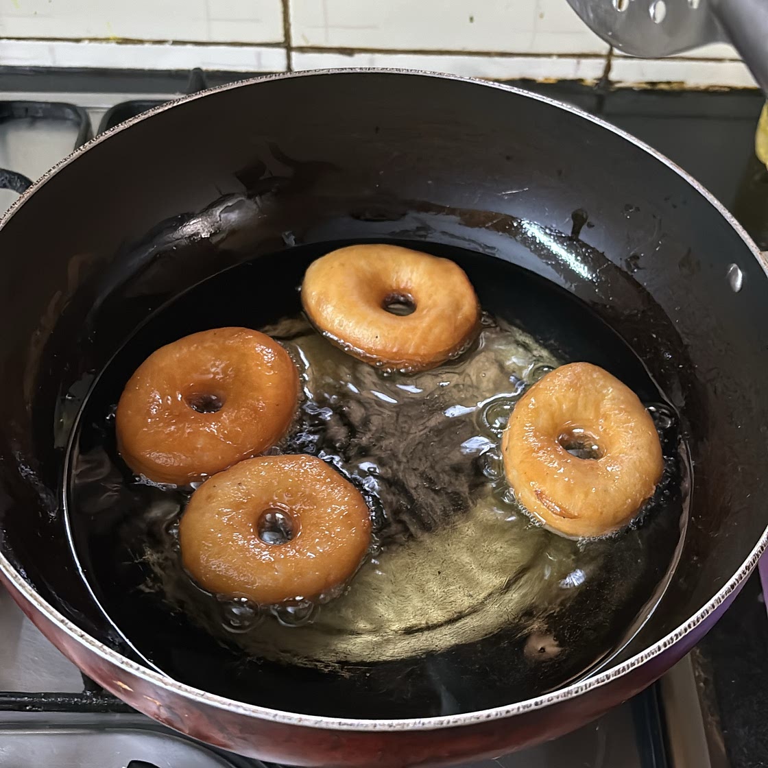 Homemade Glazed Doughnuts