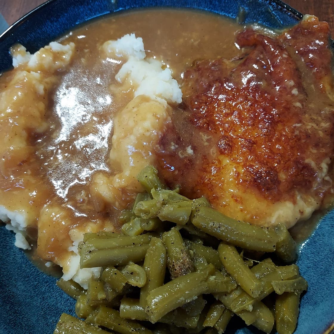 French Onion Smothered Pork Chops
