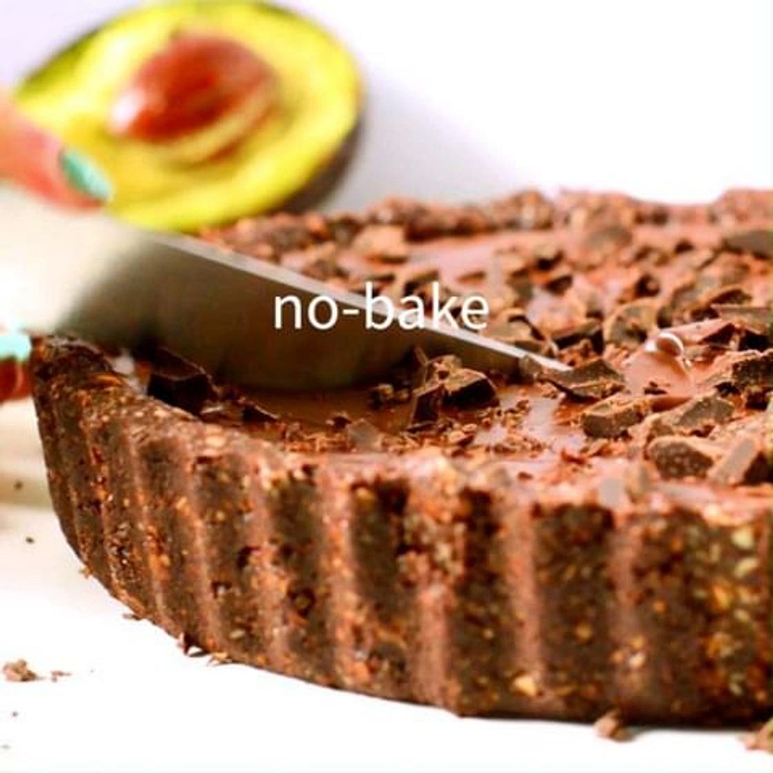 Chocolate crust – 20-cm/8-inch pan