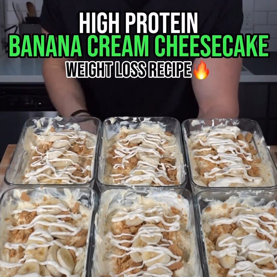 Banana cream cheese meal prep