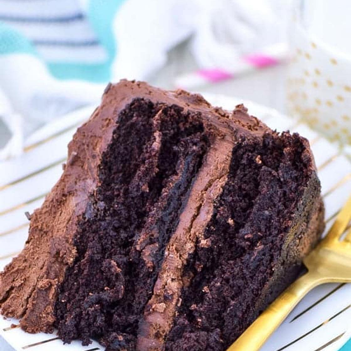 Moist & Rich Gluten-Free Chocolate Cake