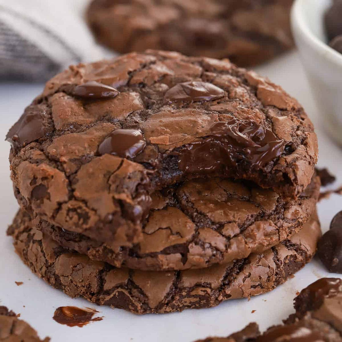 Caramel Mocha brownie cookies must have