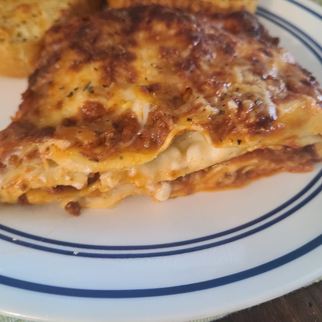 Authentic Bolognese lasagna