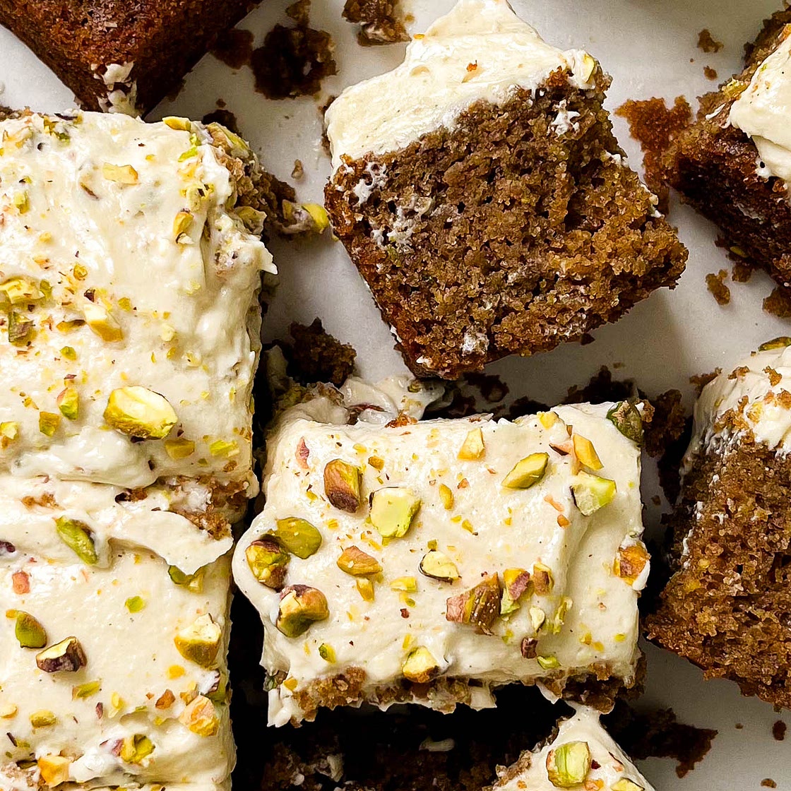 Cardamom Pistachio Cake