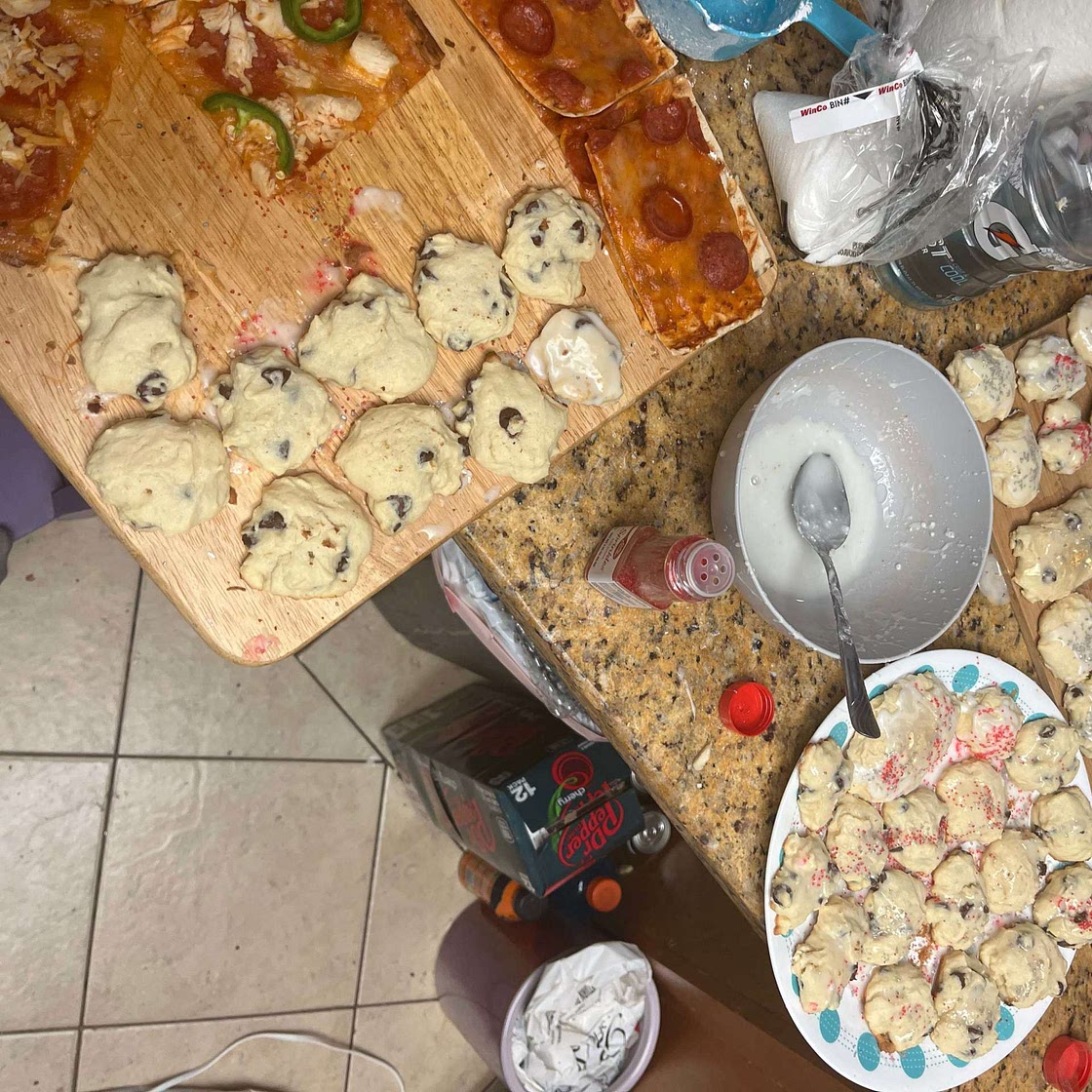 Christmas Cream Cheese Sugar Cookies