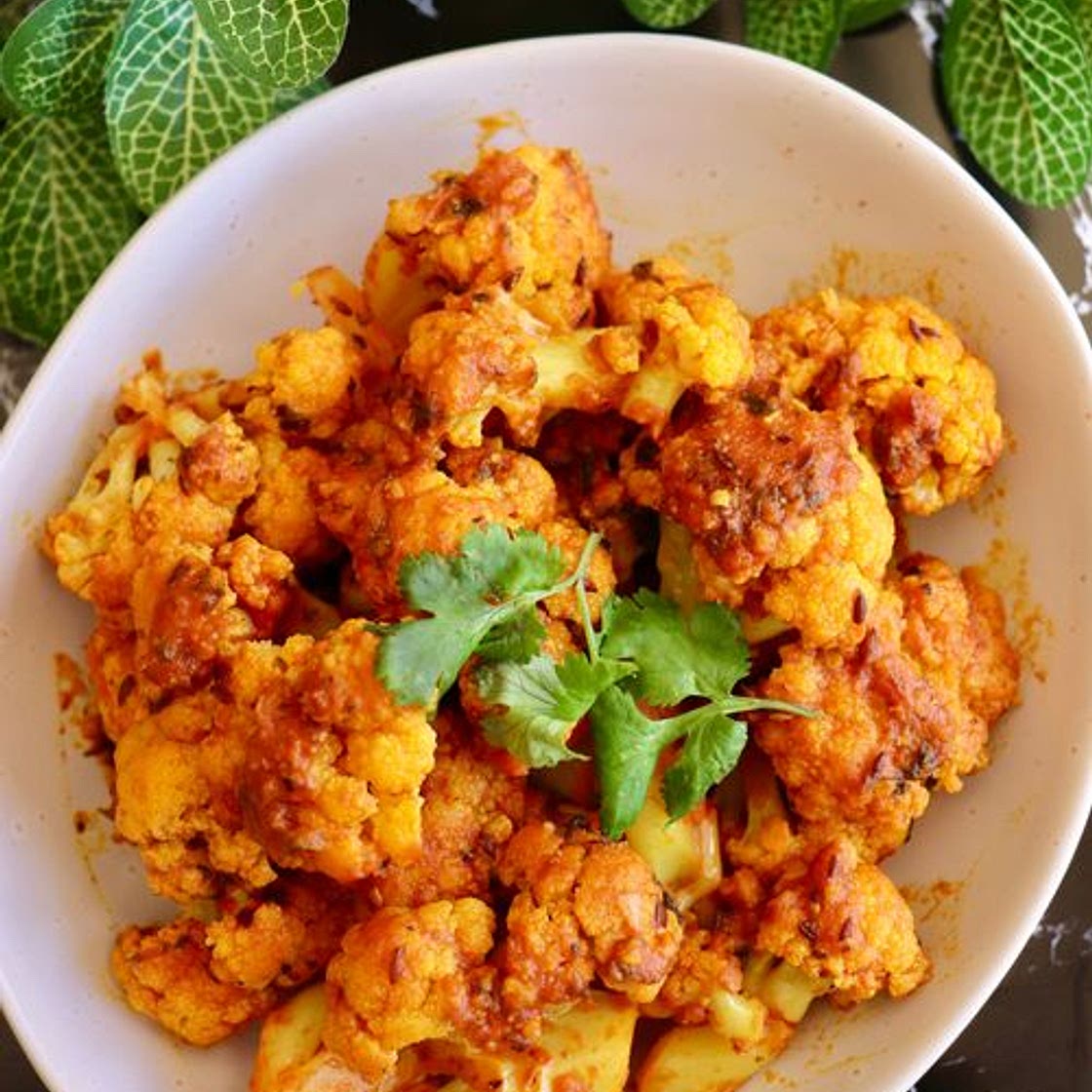 Ginger And Lemon Cauliflower