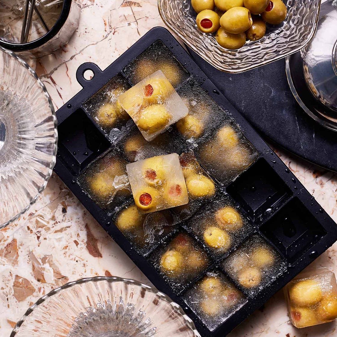 Viral Dirty Martini Olive Cubes