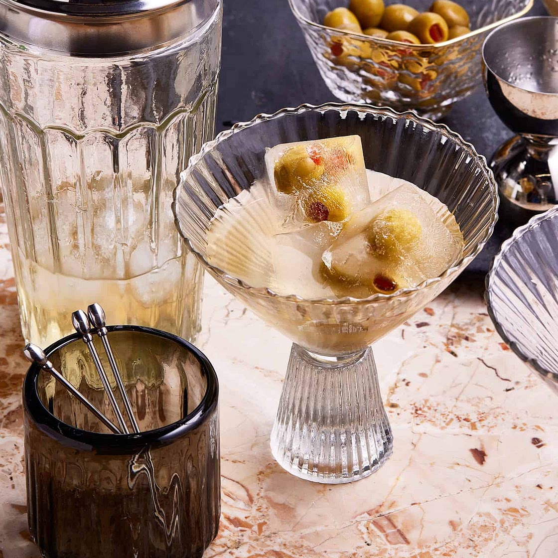 Quick & Easy Dirty Martini