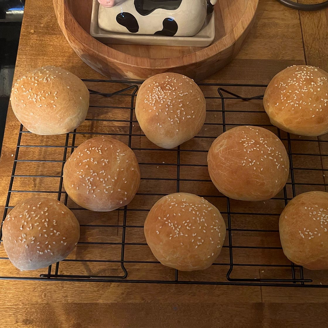 Homemade Hamburger Buns (Bread Machine)
