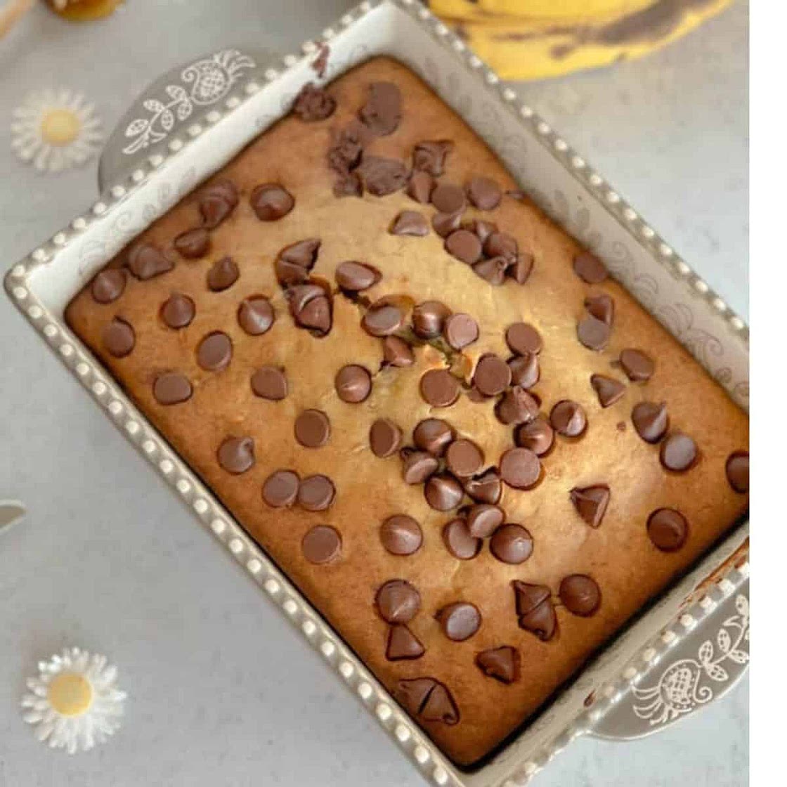 Easy One Bowl Banana Bread