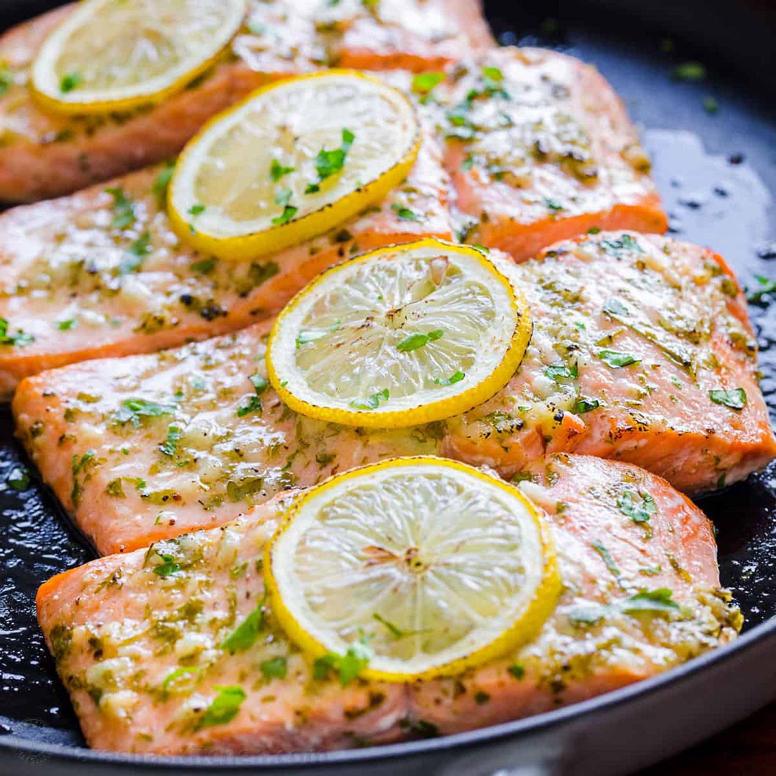 Baked Salmon with the Best Marinade