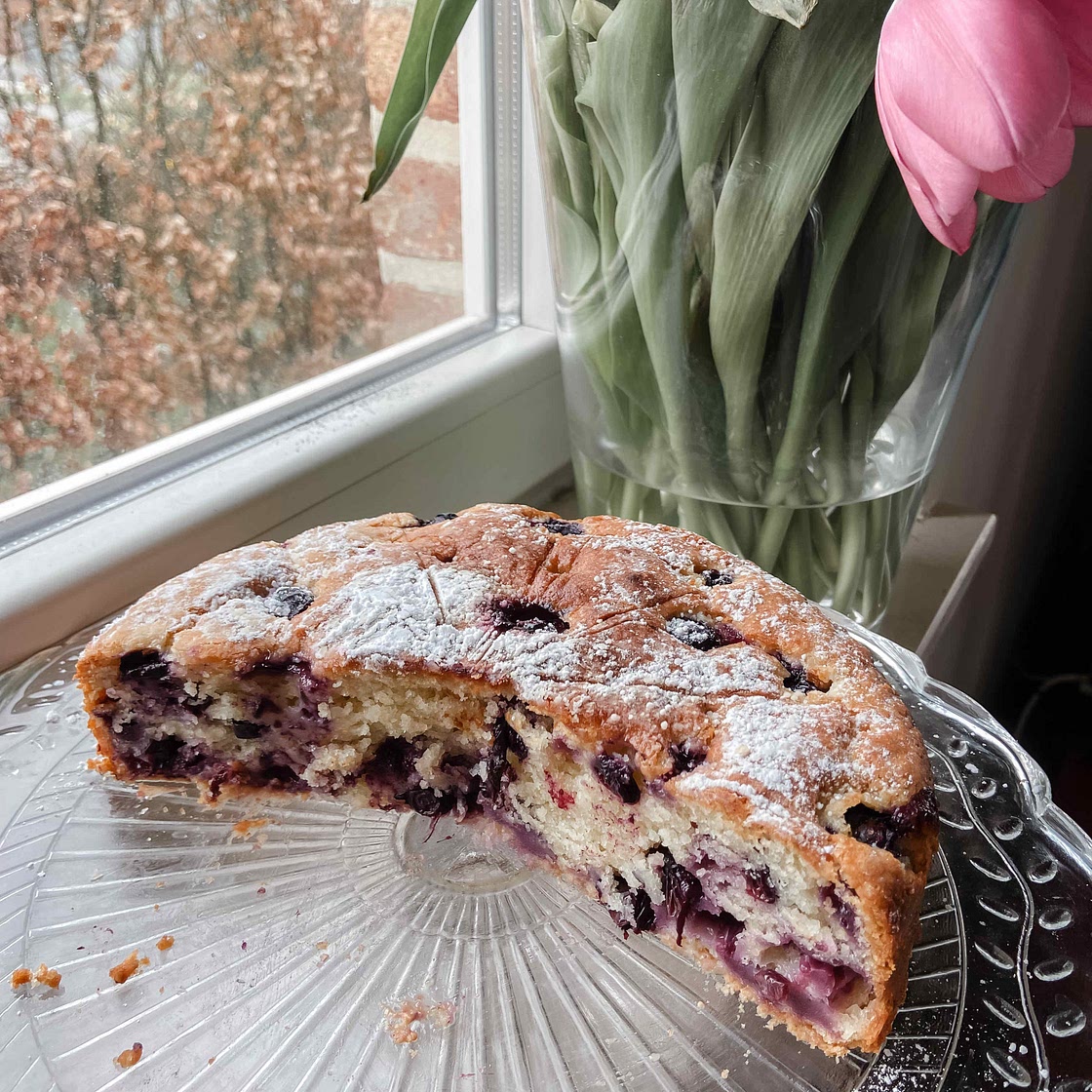 Blueberry lemon cake 