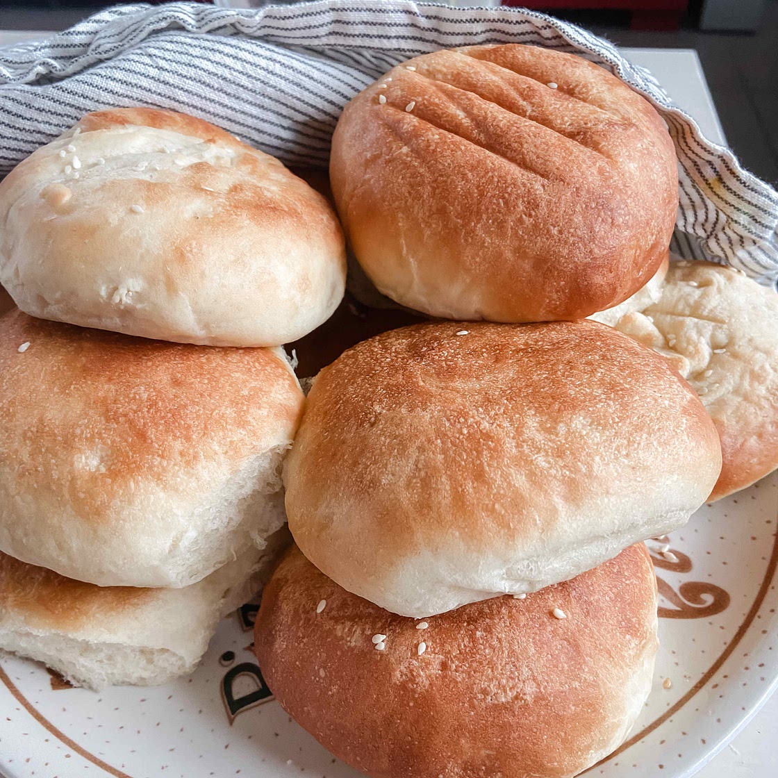 1 hour hamburger buns 