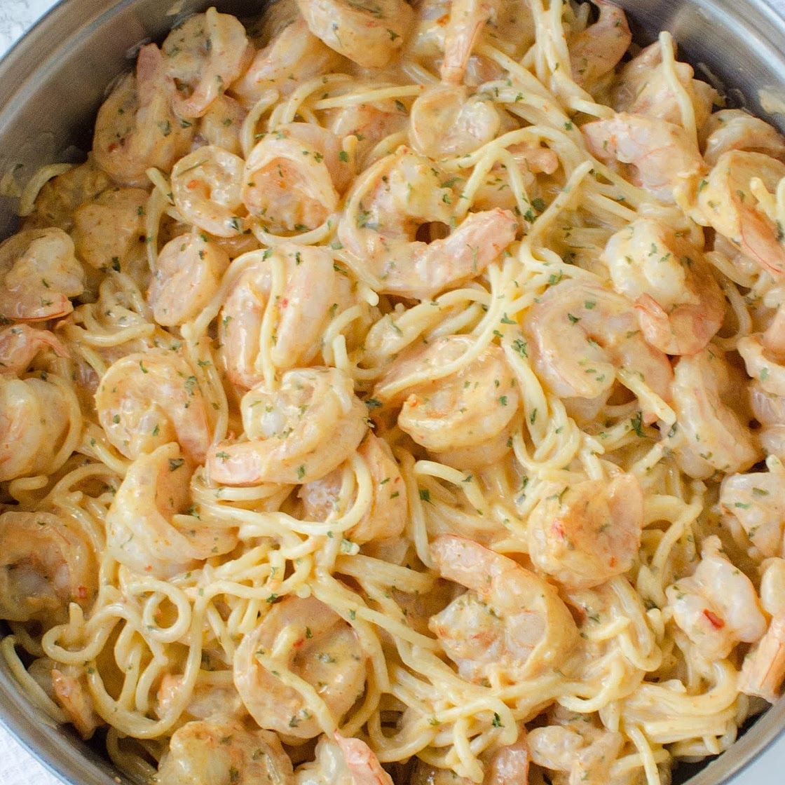 Bang Bang Shrimp Pasta