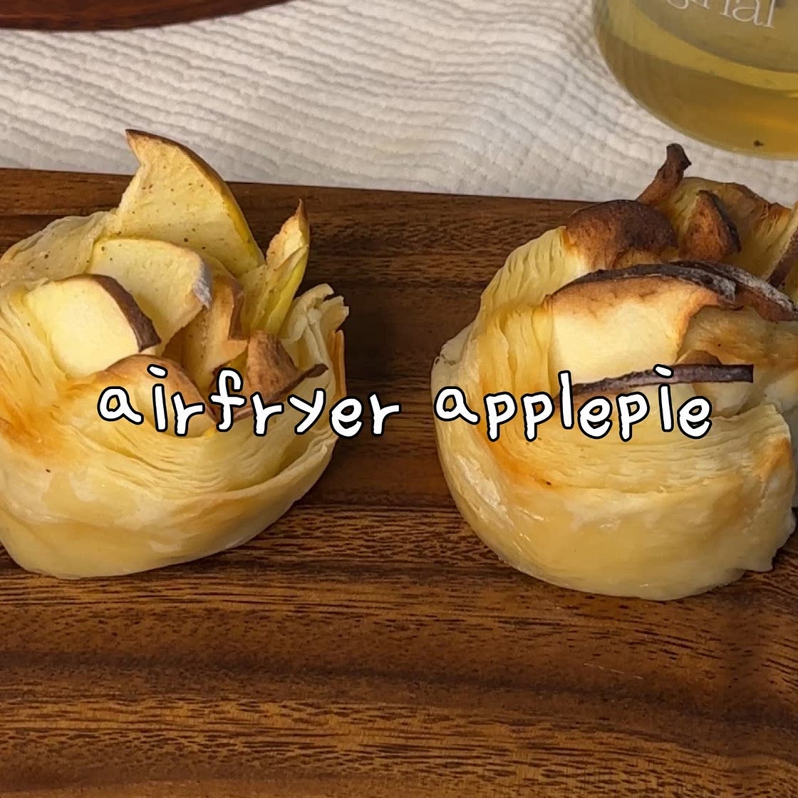 Airfryer apple pie