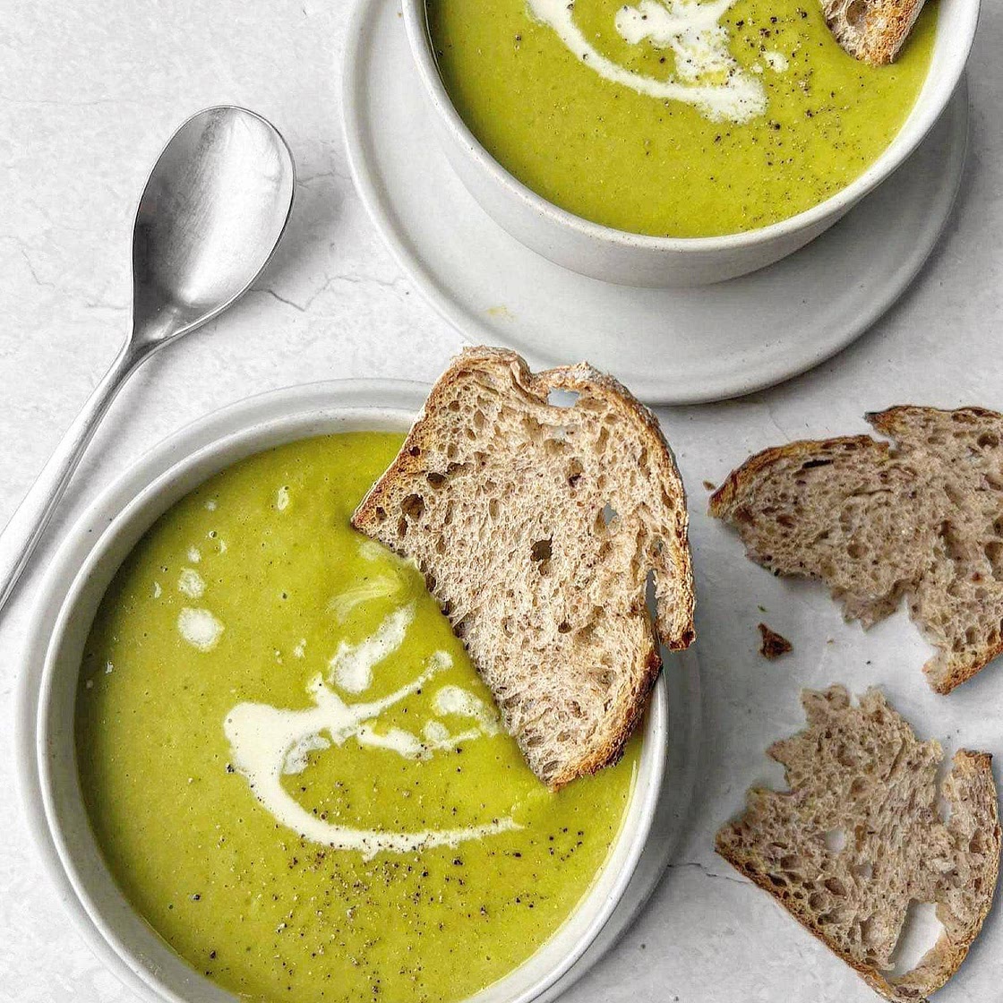 Creamy Blended 6-Vegetable Soup