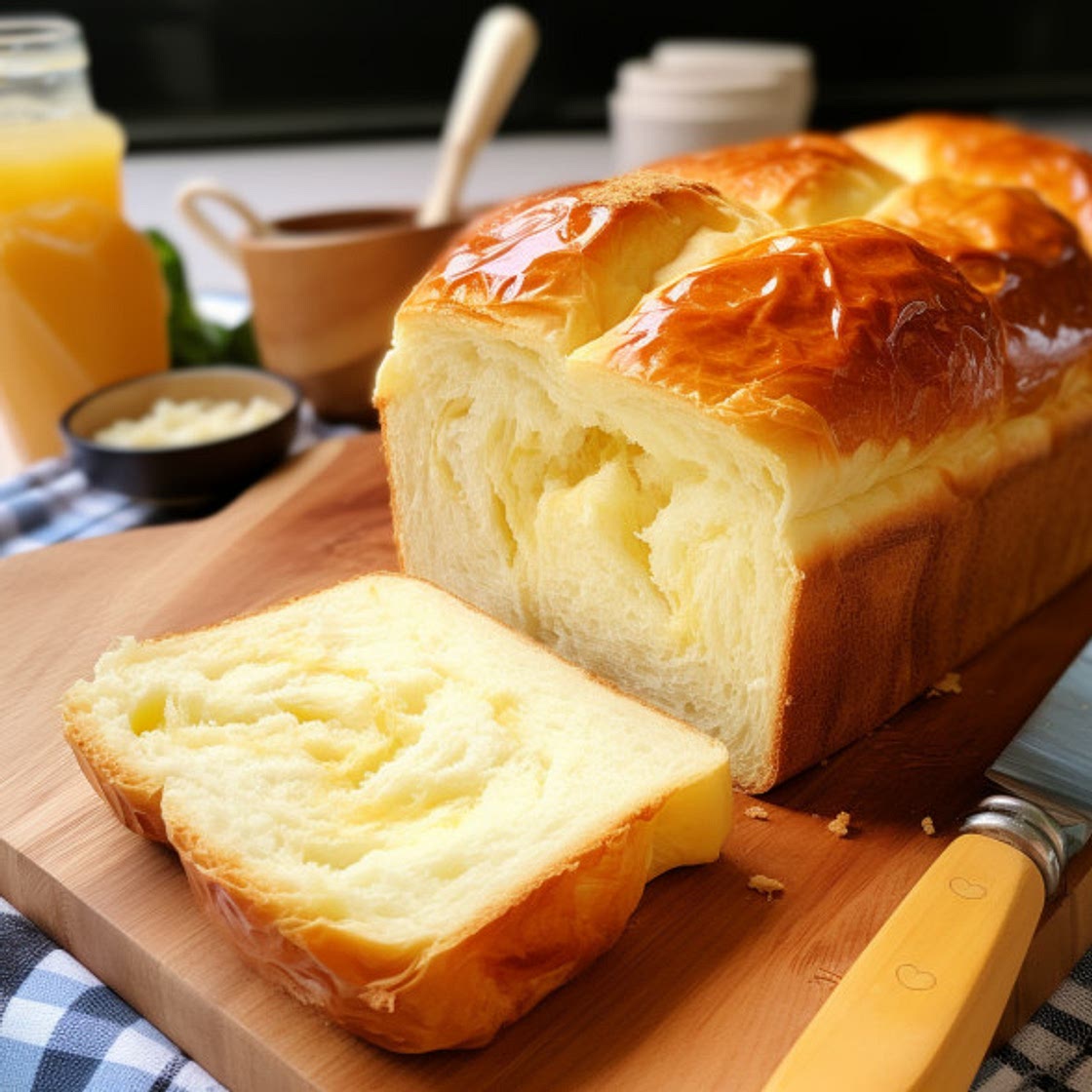 Fluffy Condensed Milk Bread - A Sweet and Pillowy Delight!
