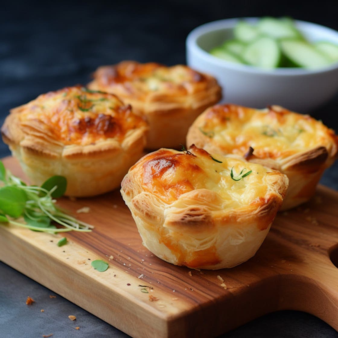 Mini Chicken Pies - Bite-Sized Comfort in Every Crust!