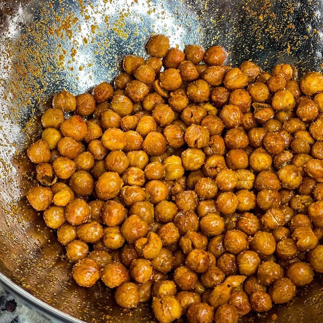 Air Fryer Chickpeas