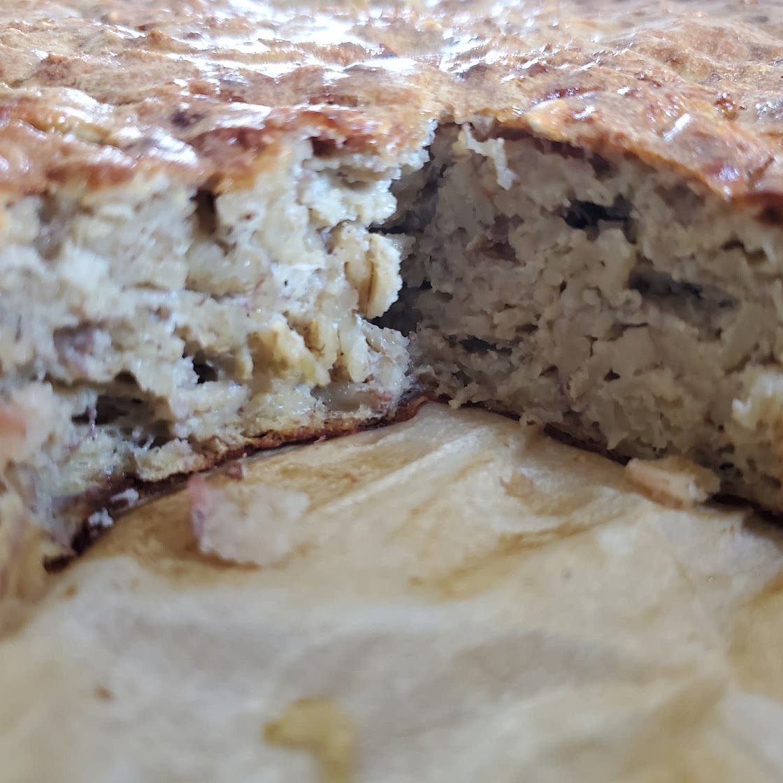 Banana Bread Baked Oatmeal