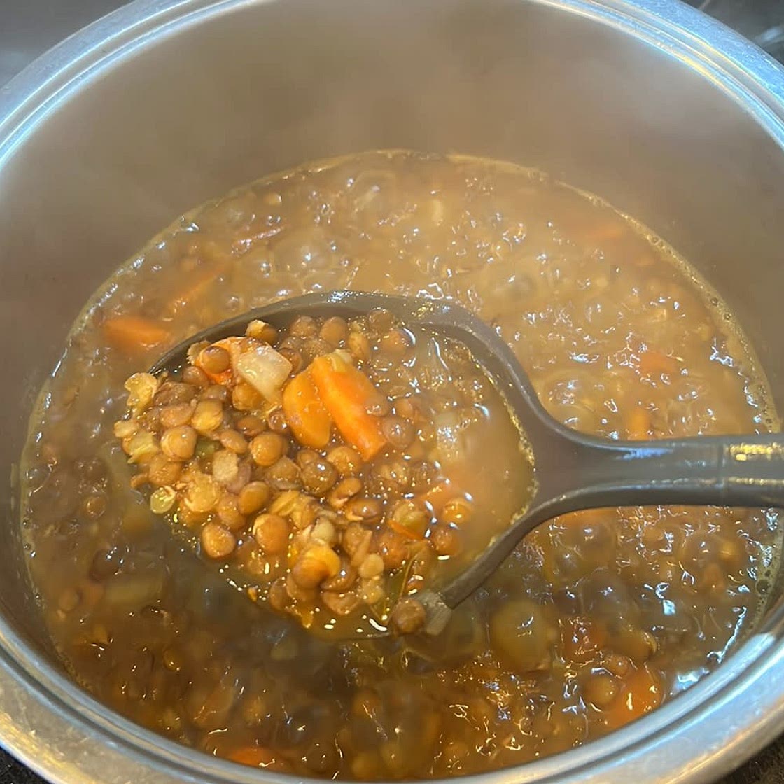 Colombian Lentil Soup