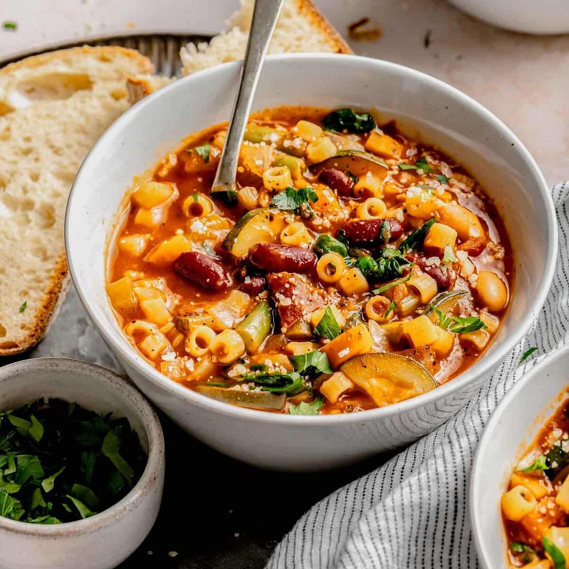 Olive Garden Minestrone Soup