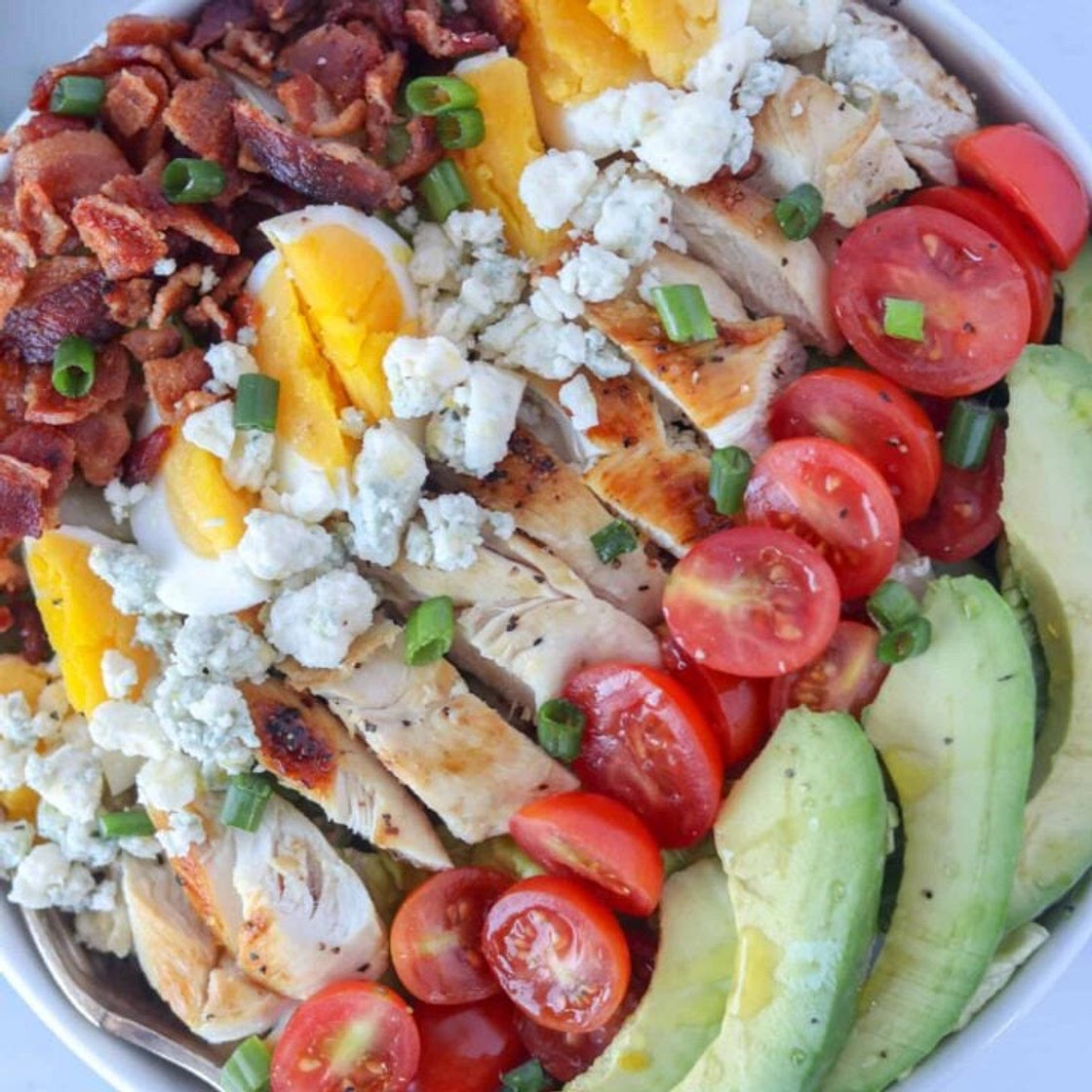 The BEST Keto Cobb Salad Recipe