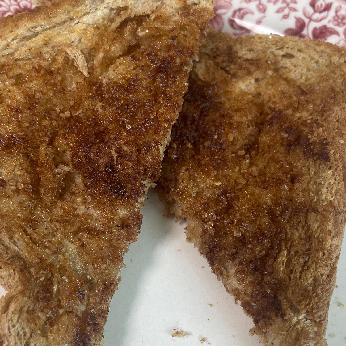 Buttered Toast with Cinnamon