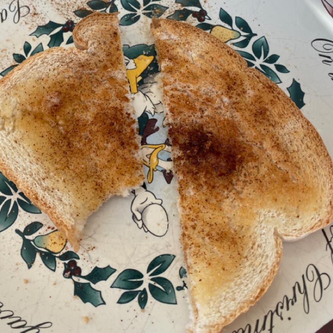 Buttered Toast with Cinnamon