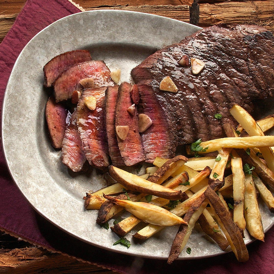 Posh Steak & Chips